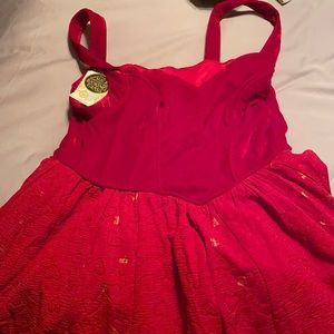 Alice in wonderland red queen dress